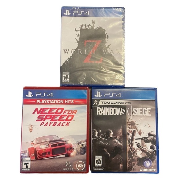 PS4 Games: World War Z, Need for Speed, Rainbow 6 Siege - Picture 2 of 5